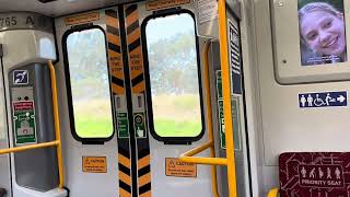 Queensland Rail NGR 700 Series NGR 765 Darra  Springfield Central Springfield Central Train [upl. by Alaehcim]