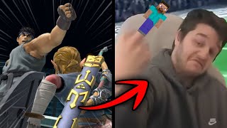 Reacting to DISRESPECTFUL Taunts in Smash Ultimate [upl. by Ahseel433]