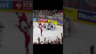 Pavel Zacha scores a goal vs USA  IIHF Mens Worlds Quarterfinals 2024 [upl. by Sandler]