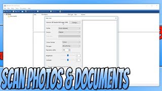 How To Scan Photos and Documents Without Installing Any Software Windows 10 Tutorial [upl. by Wren]