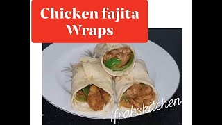 Chicken Fajita Wrap  Diffrent style  Tortilla [upl. by Eiramadnil642]