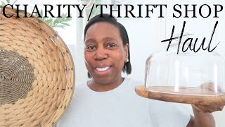 CHARITY SHOPTHRIFT SHOP HAUL STORAGE HOMEWARE [upl. by Ymot]