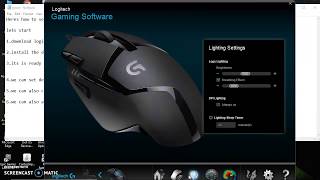 LOGITECH G402 SOFTWARE INSTALLATION AND USING IT [upl. by Ecinreb]