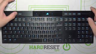 How to Change Brightness Level on Corsair K100 Air [upl. by Sklar564]