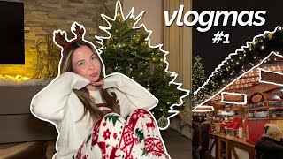 tannenbaum amp weihnachtsmarkt bummel 🧸vlogmas 1 [upl. by Tonry]