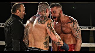 Julian Lane vs Jake Bostwick fight at BKFC 18 weigh ins [upl. by Rider]