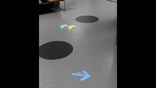 Navigation arrows gobo projection [upl. by Snahc]