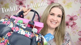 Whats In My Diaper Bag  Toddler Edition  Itzy Ritzy [upl. by Ursal436]