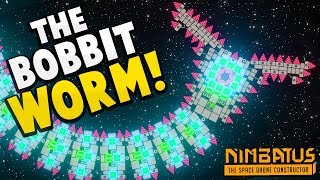 THE LEGENDARY BOBBIT WORM DRONE BUILD Massive Planet Destroying Worm  Nimbatus Beta Gameplay [upl. by Mannie]