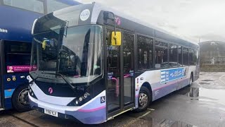 ABSOLUTE BEAST GETS RAGGED First south Yorkshire ADL enviro200 MMC route 8 YY16 YLV 67148 [upl. by Omrelliug362]