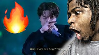 BTS OUTRO TEAR Live Performance  Eng Sub Reaction [upl. by Akinot]