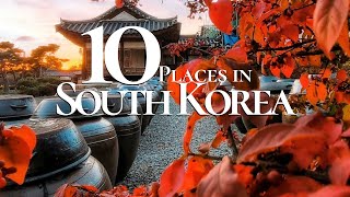 10 Most Beautiful Places to Visit in South Korea 4K 🇰🇷  South Korea Travel Guide [upl. by Palocz]