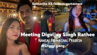 Meeting digvijayrathee at 7km resort  Namsai Arunachal Pradesh part2 vlog 50💌🧿 [upl. by Anitsyrhc]