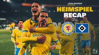 Recap Eintracht Braunschweig vs Hamburger SV 12 Spieltag [upl. by Harbison350]