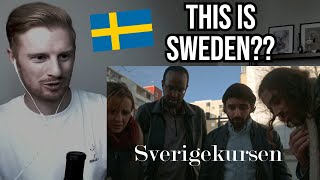 Reaction To Sverigekursen Swedish Satire Freudian Slip Productions [upl. by Ayrad]