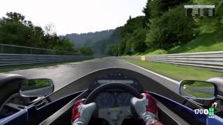 Project CARS  Lotus 98T At Nordschleife Time Trial  535070 [upl. by Mallorie669]