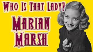 Who is that Lady Marian Marsh [upl. by Corbie]