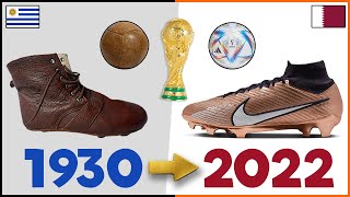 Evolution of World Cup 🏆⚽ Football Boots History [upl. by Siesser]