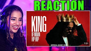 EMIWAY  KING OF INDIAN HIP HOP  OFFICIAL MUSIC VIDEO  REACTION  velli saida reaction [upl. by Tomkins]