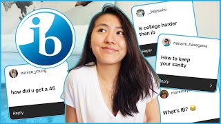 is the IB diploma worth it from a 45 student 🌎 high school vs college [upl. by Edas]