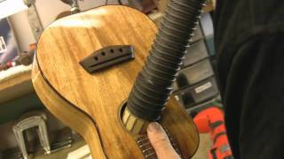 Uke Minutes 69  How to Install an Ukulele Pickup [upl. by Spatola]