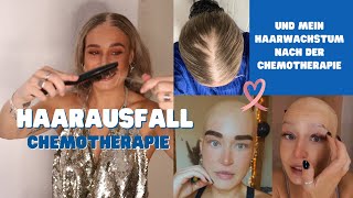 Haarausfall bei Krebs während der Chemotherapie und mein Haarwachstum nach der Chemo 👶🏼✂️ [upl. by Ahen]