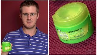 Garnier Fructis Power Putty Surfer Hair Review [upl. by Yntrok]