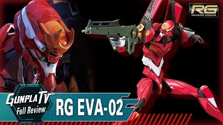 Asukas Evangelion RG EVA02  Gunpla TV [upl. by Bannon]