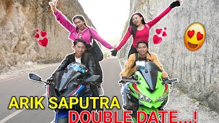 ROMANTIS😍 ARIK SAPUTRA DOBEL DATE TOURING KELILING KOTA BERUJUNG MOTOR HILANG  Mikael TubeHD [upl. by Aikit]