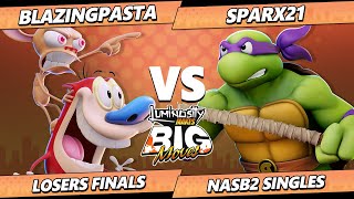 LMBM 2024 Losers Finals  BlazingPasta Ren amp Stimpy Vs Sparx21 Donatello NASB2 [upl. by Fransis]