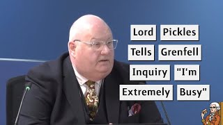 Tory Lord Tells Grenfell Inquiry Questioner That He quotIs Extremely Busyquot [upl. by Pals54]