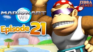 Mario Kart Wii Gameplay Walkthrough Part 21  Funky Kong Time Trials Part 3 [upl. by Cy]