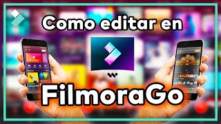 Cómo Editar Videos con FilmoraGo en tu teléfono [upl. by Ycats]