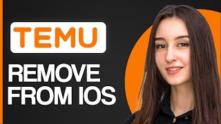 How To Remove Temu App From Iphone Uninstall Temu App [upl. by Ysak]