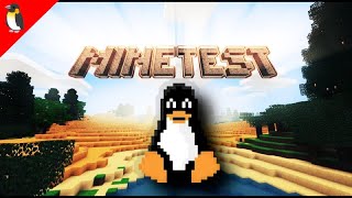 🐧Minetest  Lunes🐧37FPS minetest [upl. by Nylloc]