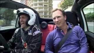 tj13TV presents  Topgear drives Horner Briatore and Ecclestone round Monaco [upl. by Aderf]