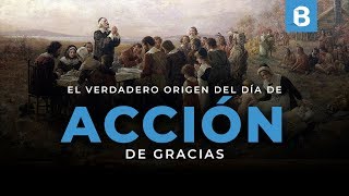 ¿El día de ACCIÓN de GRACIAS tiene un origen cristiano  BITE [upl. by Tish]