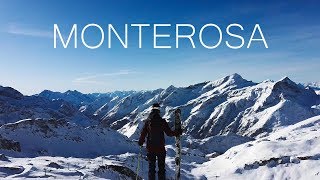 Freeride Skiing In Monterosa Ski  2020 [upl. by Lhamaj]