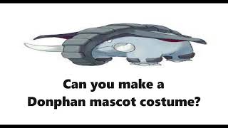 Donphan Pokemon Mascot Costume Request request mascotcostume Draw A Concept [upl. by Neeneg954]