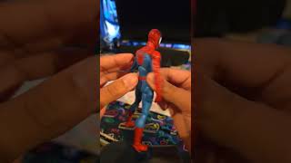 Mafex spiderman classic costume aliexpress spiderman music [upl. by Adnamahs]