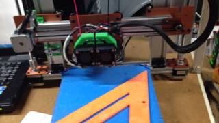 Ord Bot Hadron 3D Printer build log with dual extruders and SainSmart electronics [upl. by Suixela]