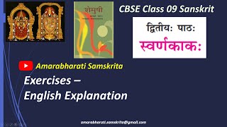 Class 9 Sanskrit Chapter 7 Shemushi  Pratyabhigyanam  Anuvad Part 4 [upl. by Lauraine991]