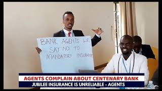 BANK AGENTS COMPLAIN ABOUT CENTENARY BANK [upl. by Moses]