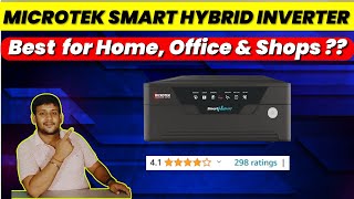 Microtek Smart Hybrid Inverter 🇮🇳 Best Inverter For Home 2024 ⚡️ Microtek 950 Inverter ⚡️ teckfest [upl. by Nanon]