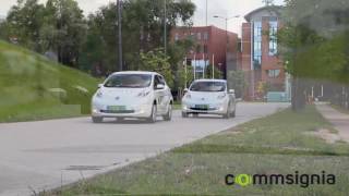 Commsignia Hybrid ADAS  V2X  Blind Spot Warning [upl. by Gerrilee]