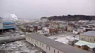 Newest Japan Tsunami footage 32511 [upl. by Killoran]