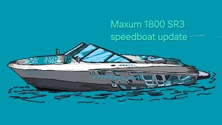 Maxum 1800 SR3 speedboat update [upl. by Phillane]