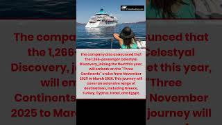 Celestyal Cruises Launches Winter Program in Middle East for 202425  CruiseBookingcom  News [upl. by Aniahs]