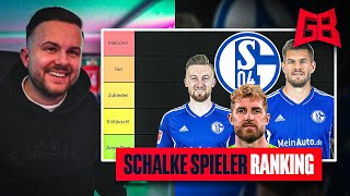 GamerBrother RANKED ALLE SCHALKE SPIELER nach der HINRUNDE 😱 [upl. by Dnomal]