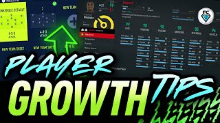 FIFA 22 CAREER MODE  PLAYER GROWTH TIPS [upl. by Annaid]